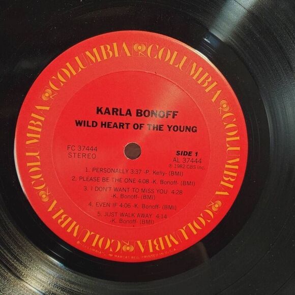 Karla Bonoff - Wild Heart of the Young LP Vinyl Record Album - Picture 6 of 8